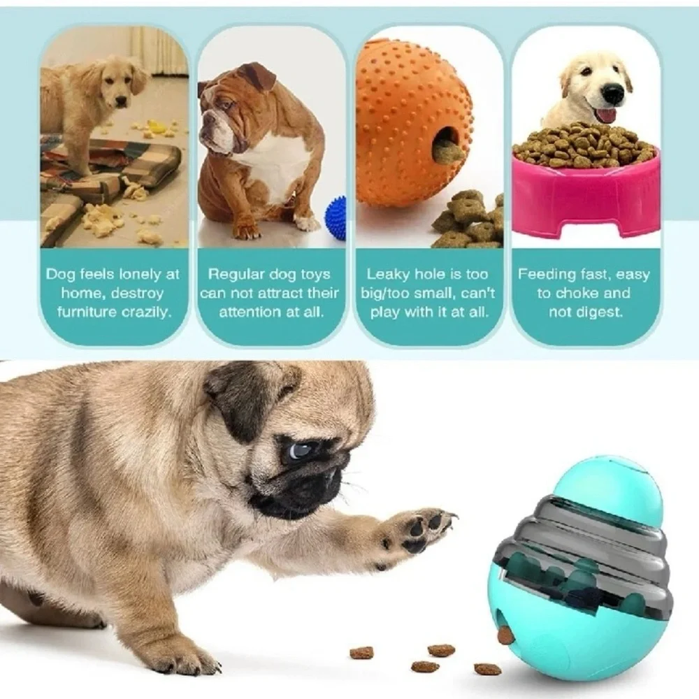 Tumbler Pet Toy Food Dispensing Ball